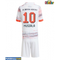 Bayern Munich Jamal Musiala #10 Auswärts Trikotsatz Kinder 2025-26 Kurzarm (+ Kurze Hosen)